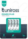 Батарейка Uniross щелочная Power Plus Alkaline AAA 1.5V (4 на блистере)