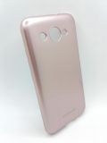 Чехол iPhone 5 Silicon  Molan Shining №08 (розовый) "Акционная цена"