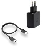 CЗУ SAMSUNG NOTE 20 2в1 25W original + кабель Type-C-Type-C Black ModeL(EP-TA800NBEGGB)