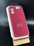 Чехол iPhone 16 Silicon Case original FULL Camera №35 rose red (4you)