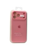 Чохол iPhone 17Pro Silicon Case original FULL Camera №6 Light pink (4you)