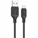 Usb-cable Micro USB HOCO X90 2A 1m (круглий) Black