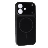 Чохол iPhone 17Pro Silicon IPHONE 17 STYLE with MagSafe Black