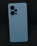 Чехол Xiaomi Redmi A1+/A2+ Silicon Soft Silky №21 Light blue (4you) "Акционная цена"
