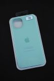 Чехол iPhone 15 Silicon Case original FULL №70 mint (4you) "Акционная цена"