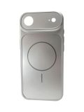 Чохол iPhone 17Air Silicon IPHONE 17 STYLE with MagSafe Silver