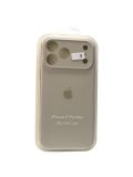 Чохол iPhone 17ProMax Silicon Case original FULL Camera №10 Stone (4you)