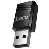 Беспроводной WiFi адаптер Hoco HI38 WiFi4 Black