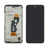 LCD TECNO Spark 30C (KL5n) с черным тачскрином + корпусная рамка (М)