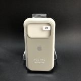 Чехол iPhone 17Pro/18Pro Silicon Case original FULL №23 Grey (4you)