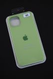 Чехол iPhone 13 Silicon Case original FULL №65 pistachio (4you)