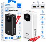Power Bank 30000mAh ACL PW-138 22.5W (LCD-дисплей: показывает заряд в %) white (А) - Цена Недели!