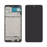 LCD Samsung A22(4G)/A225 (2021) с черным тачскрином + корпусная рамка IPS (M) 