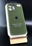 Чехол iPhone 16ProMax Silicon Case original FULL Camera №64 olive green (4you)