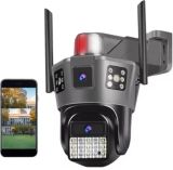 IP-камера уличная SD-39 (SIM-карта, 2 линзы) Black