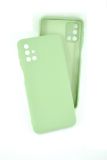 Чехол Samsung A02s/A025 Silicon TPU Soft Touch Light green "Акционная цена"