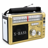 Радіоприймач Golon RX-381BT (USB+SD) Gold