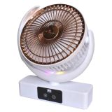 Вентилятор настольный Desktop loop Fan F23 (LED,5 режимов,180°,Type-C) Gold