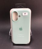 Чехол iPhone 17 Silicon Case original FULL №17 spring mint (4you)