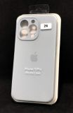 Чохол iPhone 13Pro Silicon Case original FULL Camera №26 ash (4you)