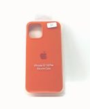 Чехол iPhone 12 Silicon Case original FULL №51 new apricot (4you) "Акционная цена"