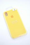 Чехол iPhone XR Silicon Case original FULL №4 yellow (4you)