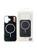 Чохол iPhone 13/ iPhone 14 Silicon Clear case with Magsafe Black 