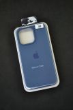 Чехол iPhone 15Pro Silicon Case original FULL №49 navy blue (4you)