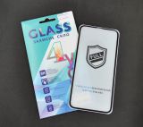 Защитное стекло Samsung A71/A715 (2019) Full Glue 2.5D (0.3mm) Black Люкс 4you