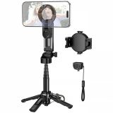 Держатель выдвижной для Selfi Monopod HOCO K27 Pro Black