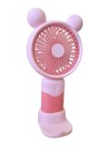 Вентилятор ручной MINI FAN SD-88 (подставка для телефона, 3 режима) Pink