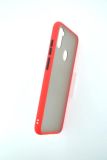 Чехол iPhone 6 /6S Silicon Gingle Matte red/black "Акционная цена"