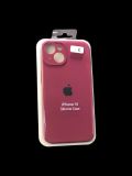 Чехол iPhone 14 Silicon Case original FULL Camera №63 plum (4you)