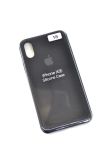 Чехол iPhone X/XS Silicon Case original FULL №18 black (4you)