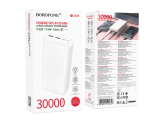 Power Bank 30000mAh BOROFONE BJ80B 22.5W White (А) - Цена Недели!
