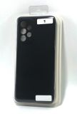 Чехол Samsung A23(4G) Silicon Original FULL №1 Black (4you)