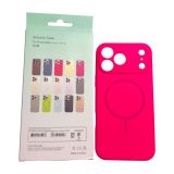 Чехол iPhone 17ProMax/18ProMax Silicon BEATS with MagSafe №10 Sunrise Pink