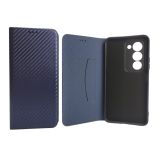 Flip Cover for Xiaomi Redmi 15 5G 169mm Fiber Dark blue (4you)