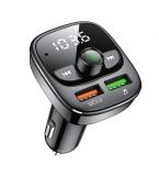 FM модулятор 4you Smart X2 (QC3, 5V/3A, 18W, 2USB, MP3, bt 5.0, Гарантія 12міс) (від 5шт - 5%)