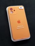 Чехол iPhone 12 Silicon Case original FULL Camera №58 carrot (4you) "Акционная цена"