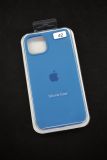 Чехол iPhone 15Plus Silicon Case original FULL №42 capri blue (4you) "Акционная цена"