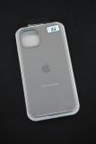 Чохол iPhone 13mini Silicon Case original FULL №23 grey (4you)