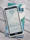 Защитное стекло Huawei P40 Lite Full Glue 2.5D (0.3mm) Black 4you "Акционная цена"