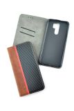 Flip Cover for Samsung A33(5G) Carbon Dark brown/black (4you) "Акционная цена"