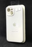Чехол iPhone 13 Silicon Case original FULL Camera №9 white (4you)