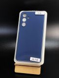 Чехол Samsung A16(4G) Silicon Original FULL №14 Dark blue (4you)