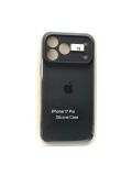 Чохол iPhone 17Pro Silicon Case original FULL Camera №15 marengo (4you)
