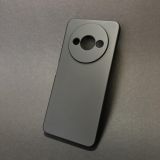 Чехол Xiaomi Redmi A3 Silicon Soft Silky №1 Black (4you)