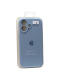 Чохол iPhone 17 Silicon Case original FULL Camera №5 powder blue (4you)