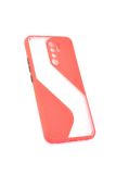 Чохол Xiaomi Redmi 9 Silicon Wave Red / black
